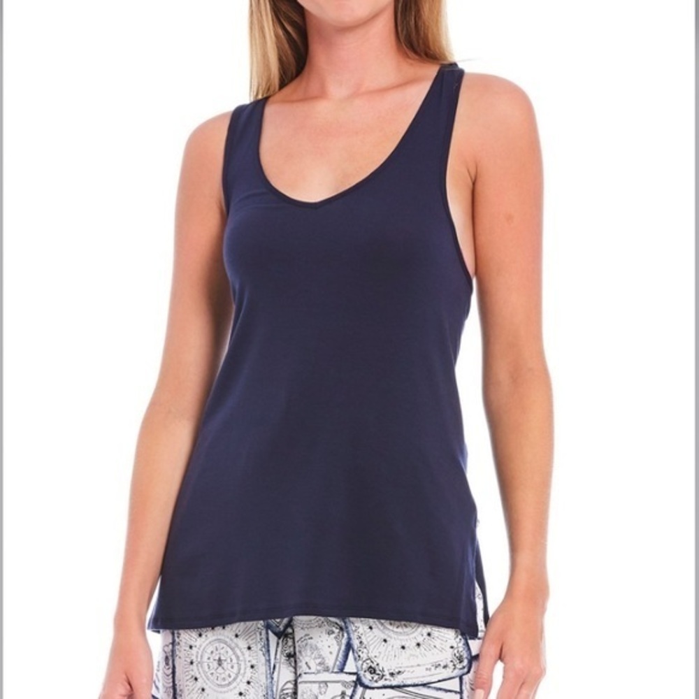 Refinery29 R29 Jersey Knit Sleep Tank Navy S NWT